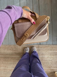Bigger Pocket Coffee + Korodo Beige Nubuck + Cappuccino Bubbles