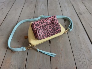 Mid Lola Pocket Canarino + Aqua + Leopard III Pink Nubuck Ready to Go! LATO