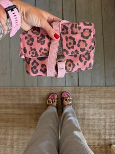 Mid Mobiler Leopard IV Pink Nubuck + Pale Pink Ready to Go!