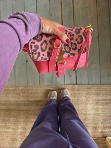 Mini Lola Candy Pink + Leopard IV Pink Nubuck