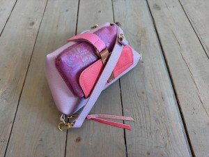 Mid Lola Pocket Lila + Candy Pink + Paisley Nubuck