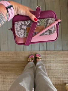 Traveller 2 v. classic Dahlia + Pale Snake + Bubbles Pink