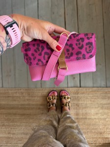 Mobiler Bubble Gum + Leopard IV Fuchsia