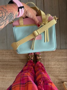 Triple Mini Canarino + Pale Pink + Aqua