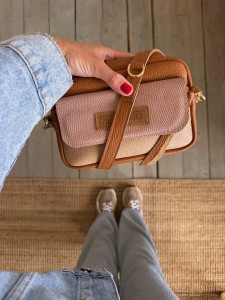 Traveller 2 v. classic Toffee + Beige Bubbles + Beige