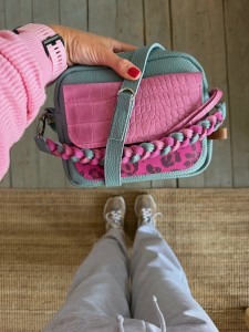Pocketer Ocean + Croco II Orchid + Leopard IV Fuchsia Nubuck Ready to Go!