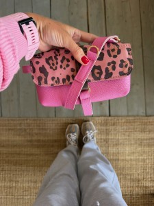 Mobiler Bubble Gum + Leopard IV Pink Nubuck