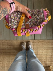 Mid Lola Bubble Gum + Floral + Mustard