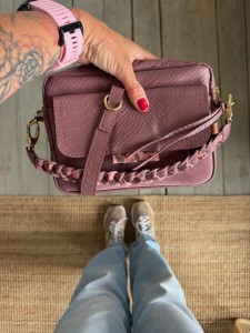 Mini Pocket Brownrose Korodo + Brownrose Suede