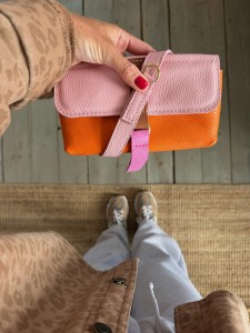 Mobiler Orange + Pale Pink + Bubble Gum