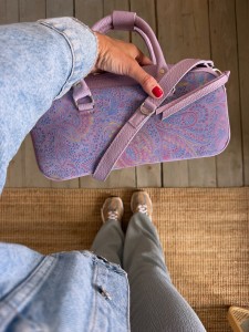2000 Mini Pale Lila + Paisley Lila Suede