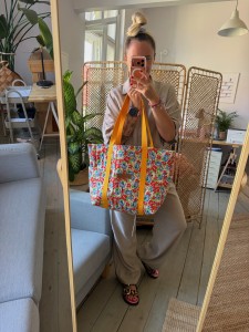 Boho Beach Bag Floral Ready to Go!