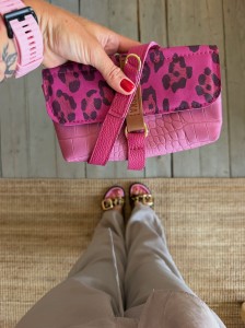 Mobiler Croco II Orchid + Leopard IV Fuchsia Nubuck