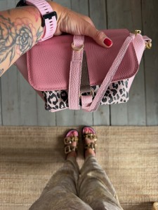 Mid Lola Full Pale Pink + Leopard I Nubuck + Pink Bubbles Ready to Go!