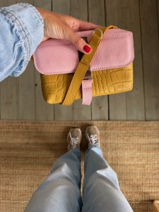 Mid Mobiler Croco II Honey + Pale Pink Reedy to Go! 