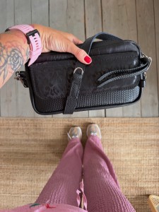 Long Travel'r Classic Black + Lazy Braided Black + Leopard I Black Nubuck