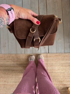 Mini Lola Choco Suede