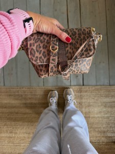Mini Lola Leopard III Taupe Nubuck