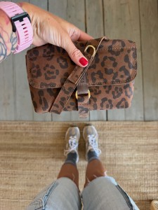 Mid Mobiler Leopard IV Brown Suede 