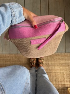 Bohonerka MINI Pale Pink + Korodo Nubuck + Bubble Gum + Nude