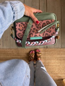 Mini Pocket Sage + Brownrose Korodo + Leopard IV Pink