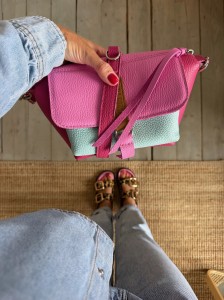 Mid Lola Full Fuchsia + Aqua + Bubble Gum