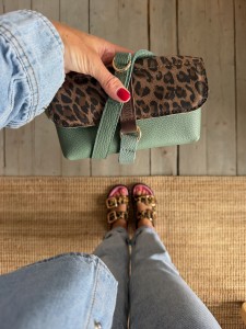 Mobiler Sage + Leopard III Taupe Nubuck
