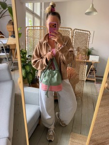 Mini Bucket Sage + Korodo Pink