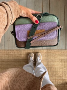 Traveller 2 v. classic Emerald + Sage + Taupe Bubbles + Lila Bubbles