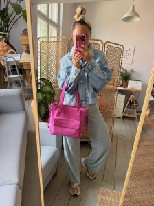 Daily Fuchsia Suede Ready to Go! 