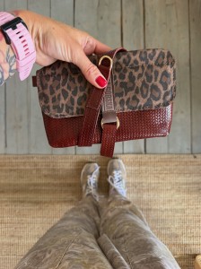 Mid Mobiler Leopard III Taupe Nubuck + Lazy Braided Chestnut Brown Ready to Go!