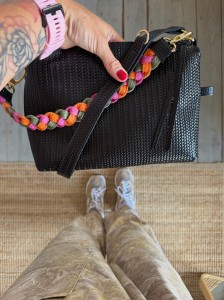 Looloo Lazy Braided Black