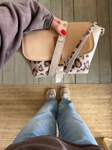Mid Lola Full Seashell + Beige + Leopard IV Cream Nubuck Ready to Go!
