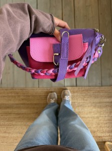 Mid Lola Pocket Violet + Fuchsia + Bubble Gum Ready to Go!