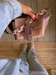 Mid Lola Pocket Balsamic + Nude + Croco II Nude