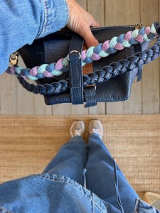 Mid Lola Pocket Navy Blue