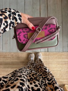 Traveller 2 v. classic Balsamic + Bosco + Leopard IV Fuchsia Nubuck