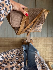 Mid Lola Full Coffee + Korodo Beige Nubuck + Leopard IV Beige Nubuck