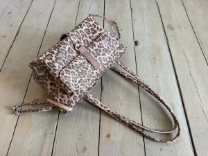 Halfy Daily Leopard III Taupe Nubuck