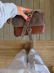 Mid Mobiler Korodo Brown + Bubbles Taupe Vintage