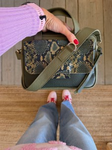 Bigger Pocket Bosco + Dark Green + Green Snake Ready to Go!