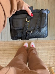 Double Mobiler Black + Croco Black