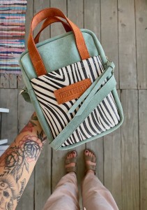 Sachet Light Olive + Brick + Zebra 