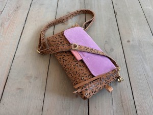 MiniMini Clap Leopard Nubuck II + Lila Suede 