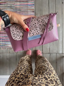 MiniMini Clap Heather + Dotty Pigi Nubuck 