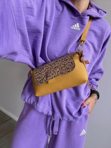 MiniMini Clap Honey + Leopard II Nubuck 
