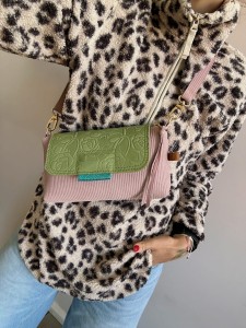 MiniMini Clap Pigi Corduroy Suede + Sweet Olive Roses Ready to Go!