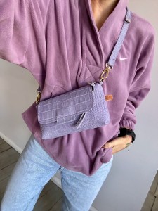 MiniMini Clap Sweet Lila Croco 