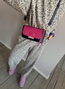 MiniMini Clap Navy Blue + Fuchsia 