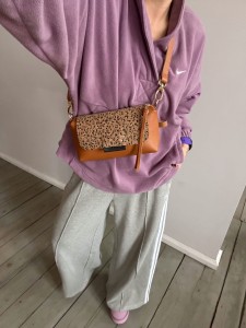MiniMini Clap Toffee + Leopard II Suede 